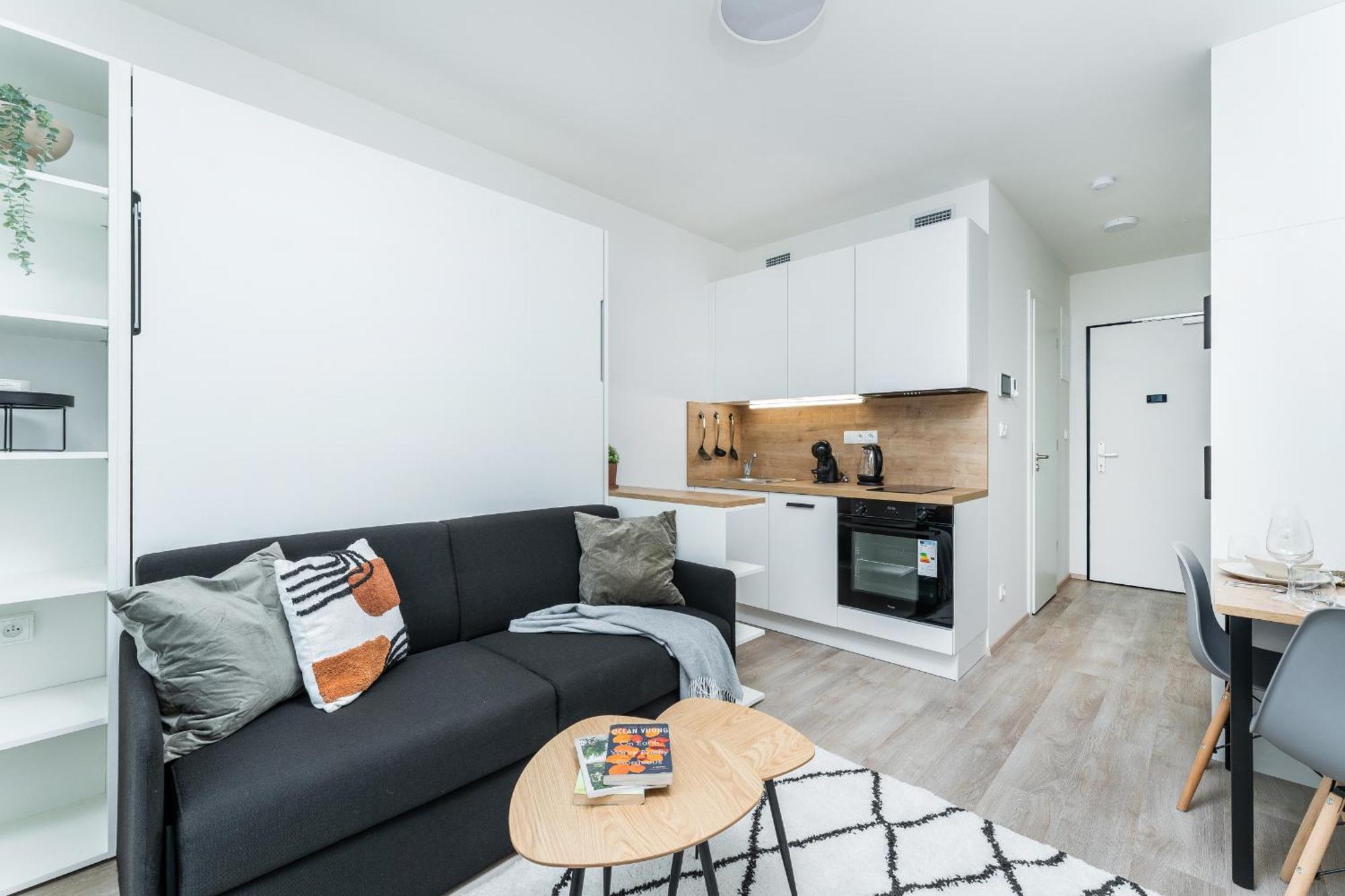 Mymozart Apartments Prague By Rentero Property מראה חיצוני תמונה