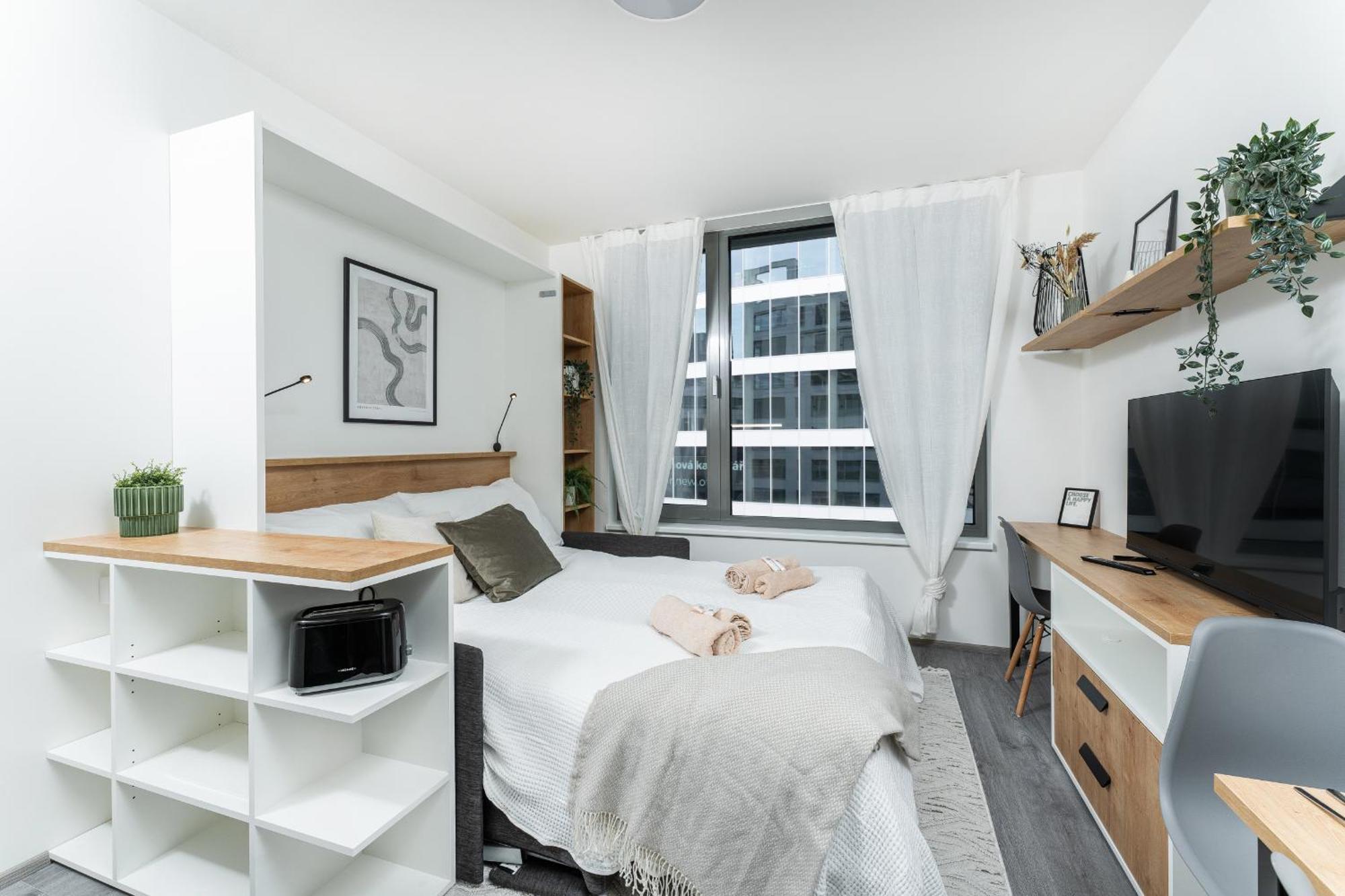 Mymozart Apartments Prague By Rentero Property מראה חיצוני תמונה