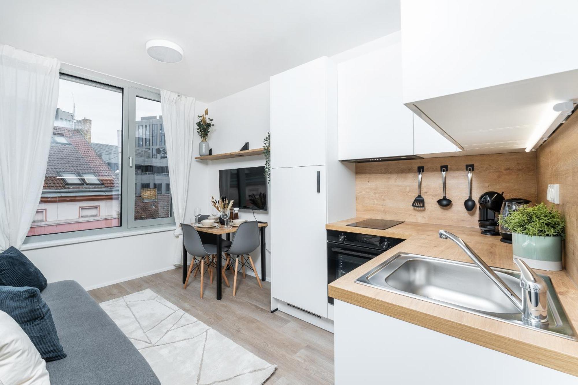 Mymozart Apartments Prague By Rentero Property מראה חיצוני תמונה