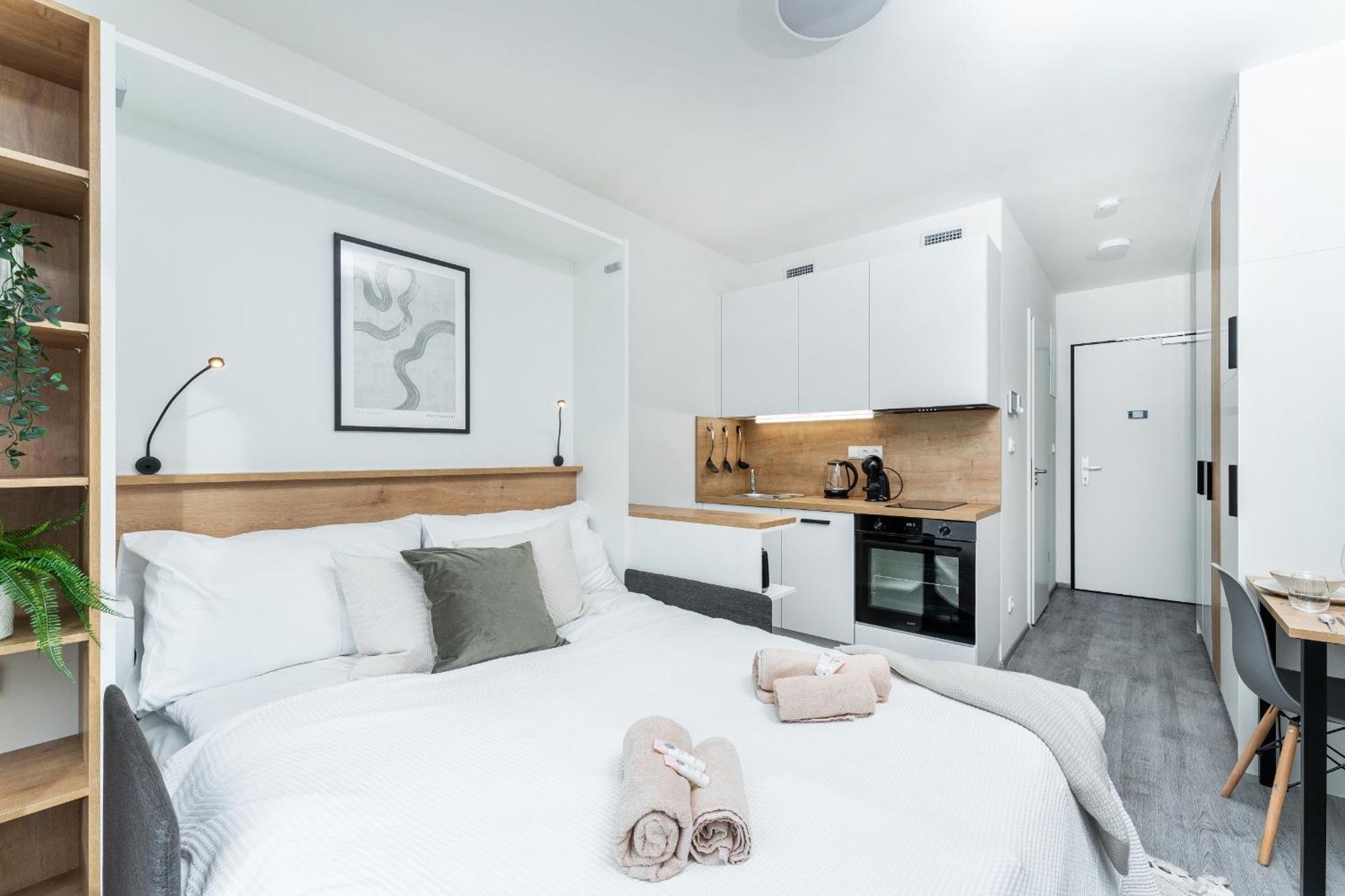 Mymozart Apartments Prague By Rentero Property מראה חיצוני תמונה
